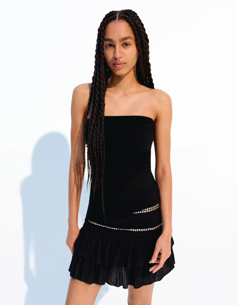 Топ бандо со сборками