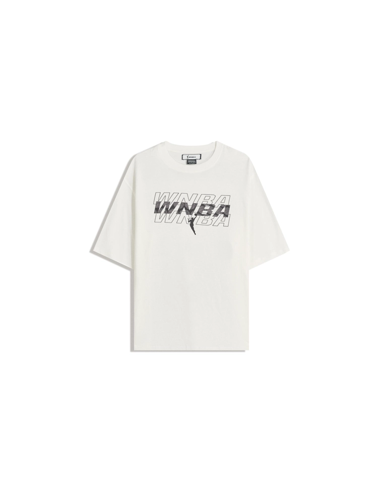 Спортивная футболка WNBA с короткими рукавами и цифровым принтом