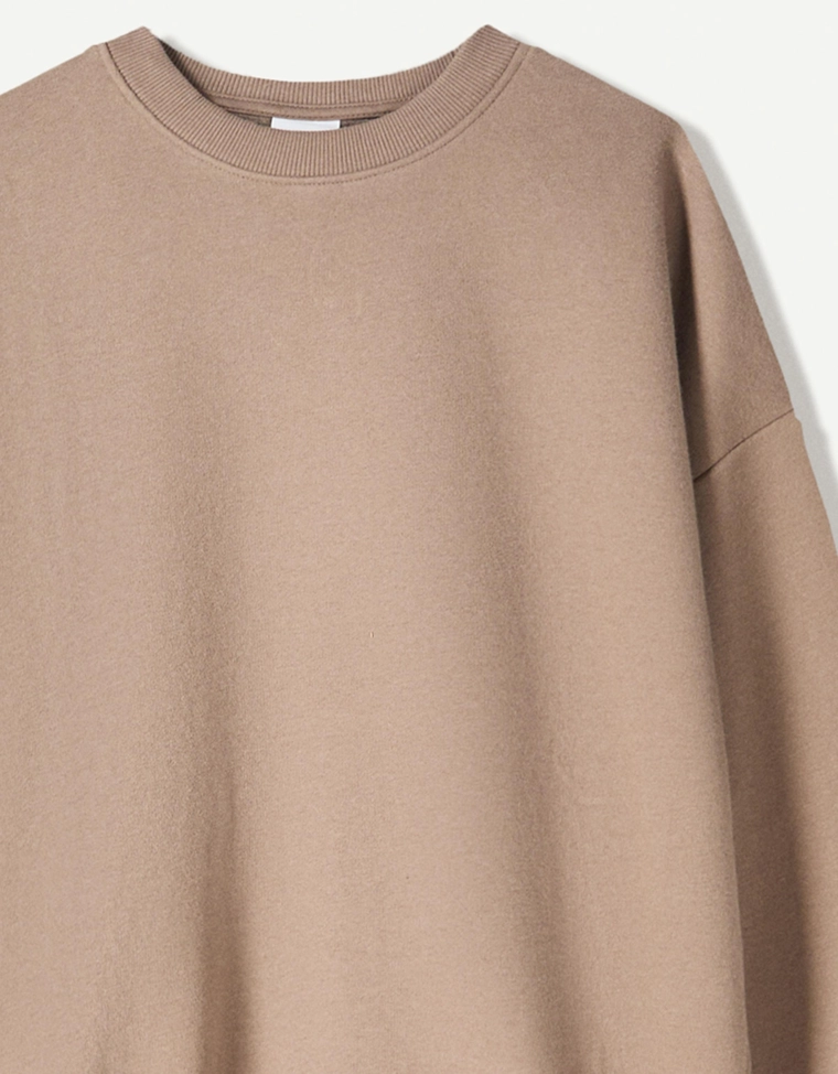 Толстовка оверсайз с карманами