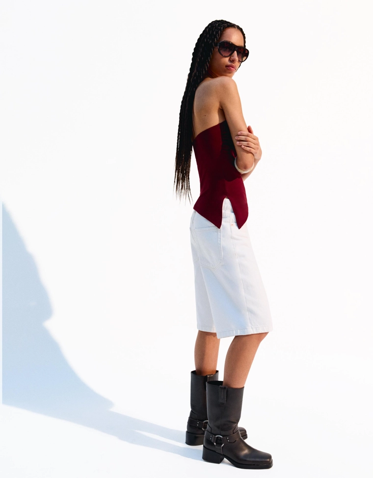 Топ бандо со сборками