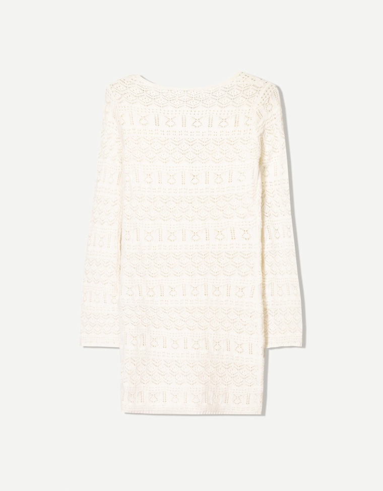 Мини-платье в стиле рустик с пуговицами