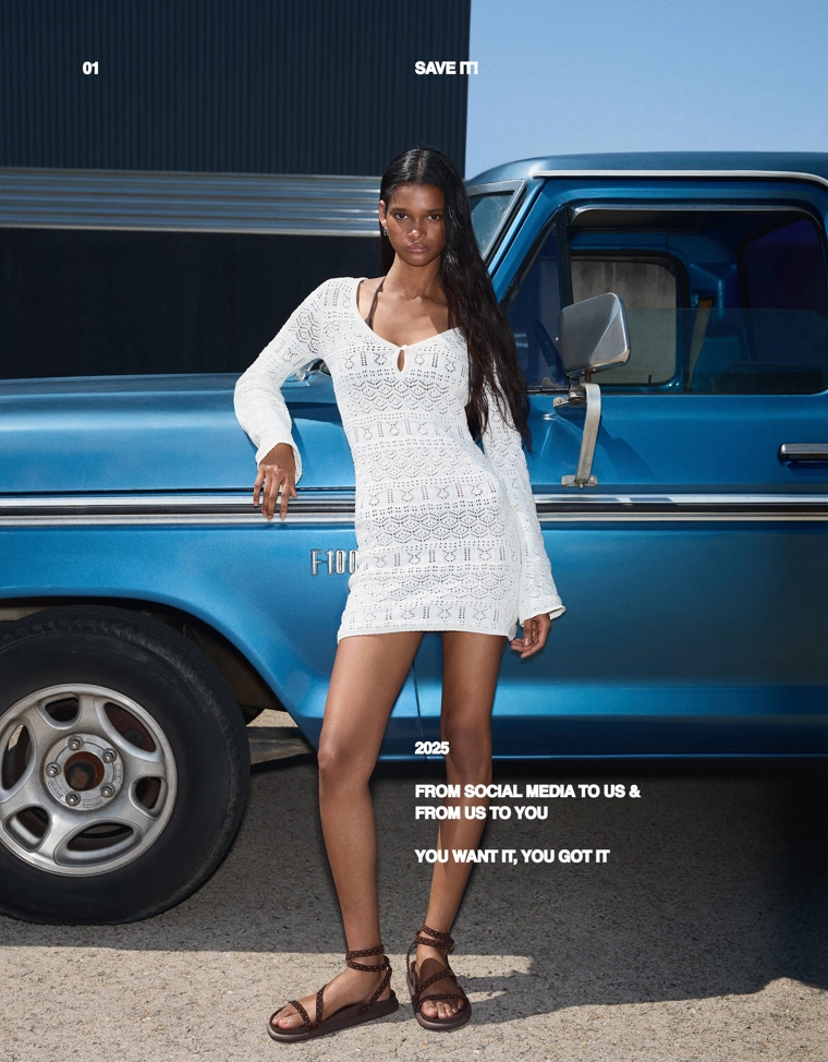 Мини-платье в стиле рустик с пуговицами