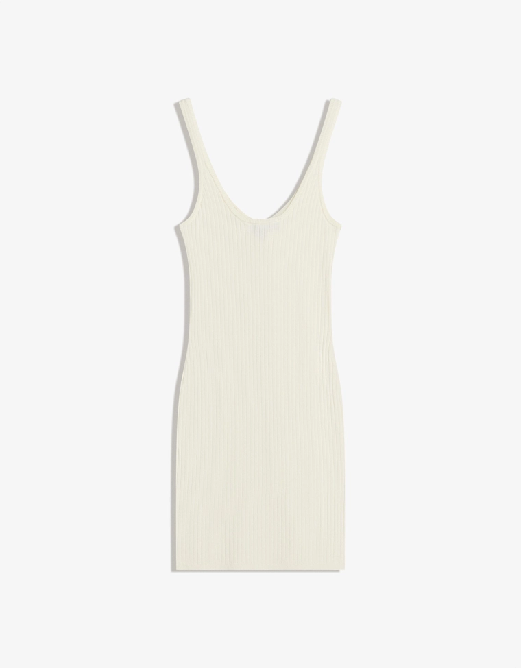 Мини-платье на бретелях с завязками