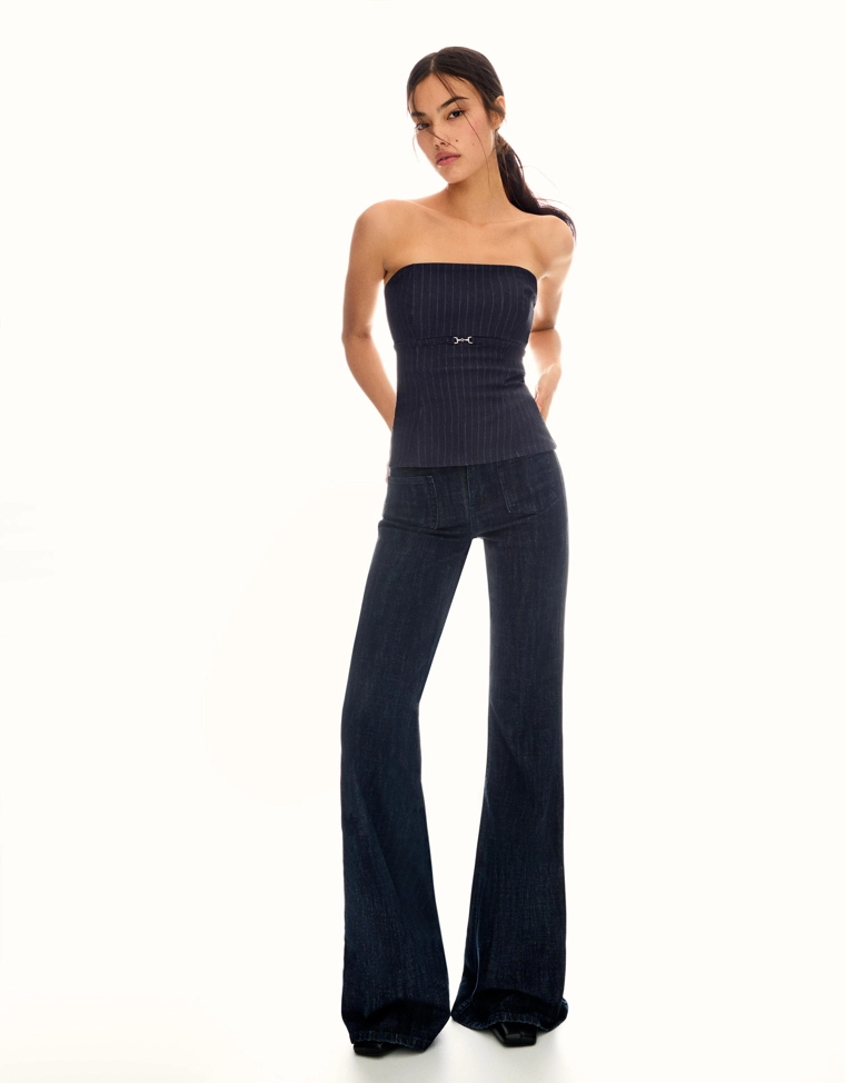 Топ бандо с поясом