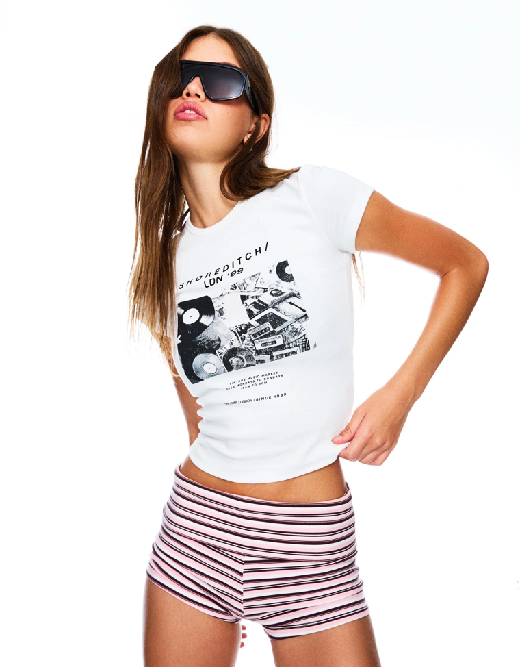 Футболка с принтом