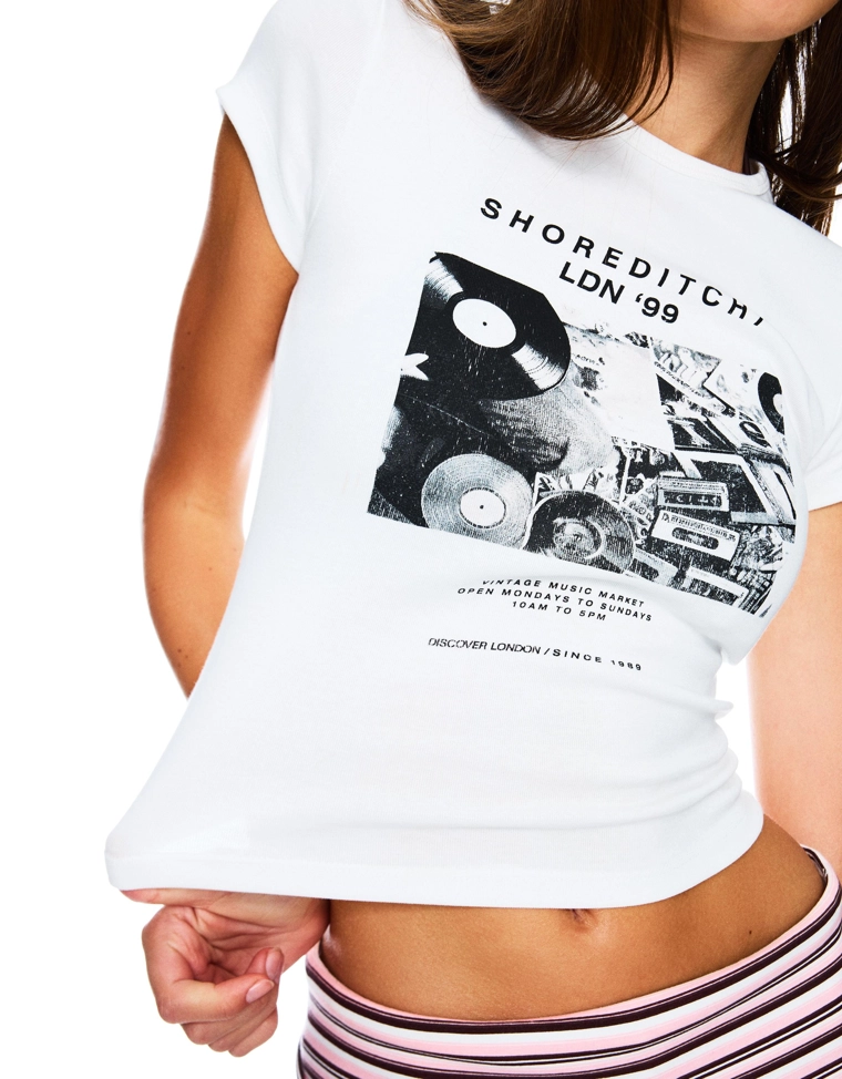 Футболка с принтом