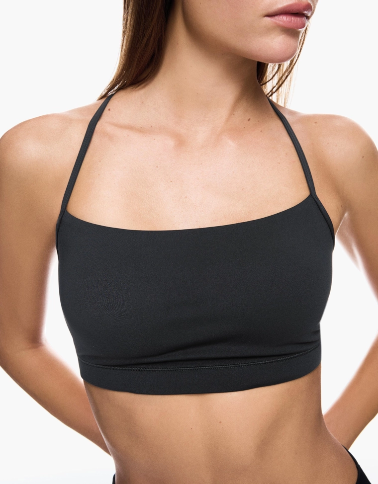 Топ из быстросохнущей дышащей ткани на бретелях