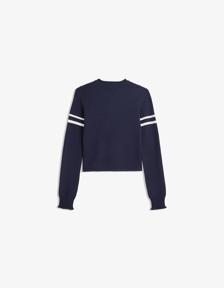 Свитер с принтом