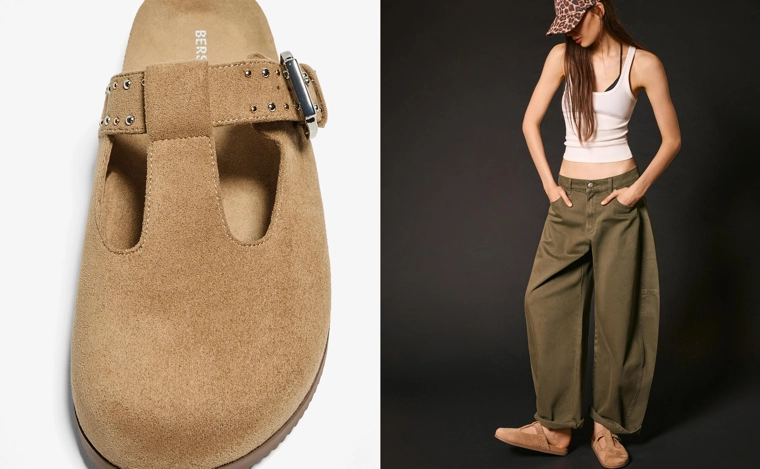 Сабо с пряжкой