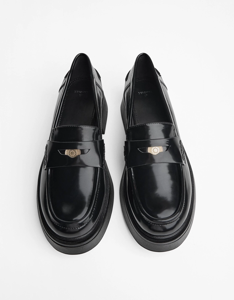 Лоферы на объемной подошве