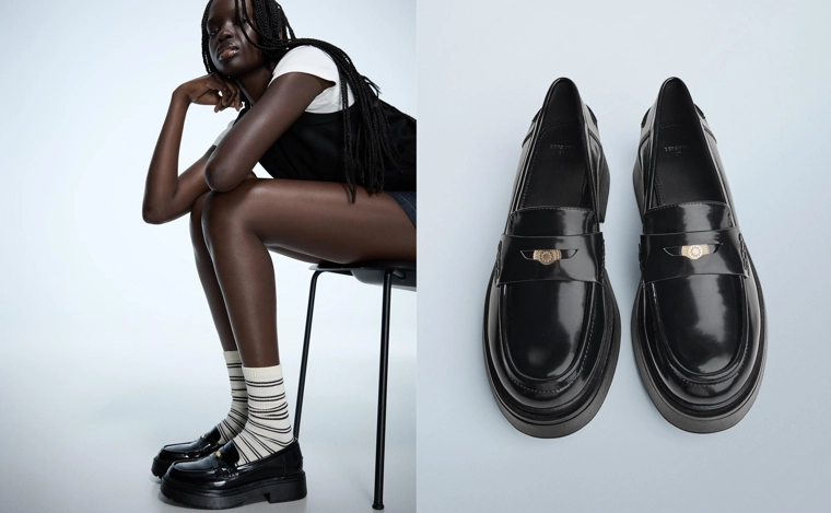 Лоферы на объемной подошве