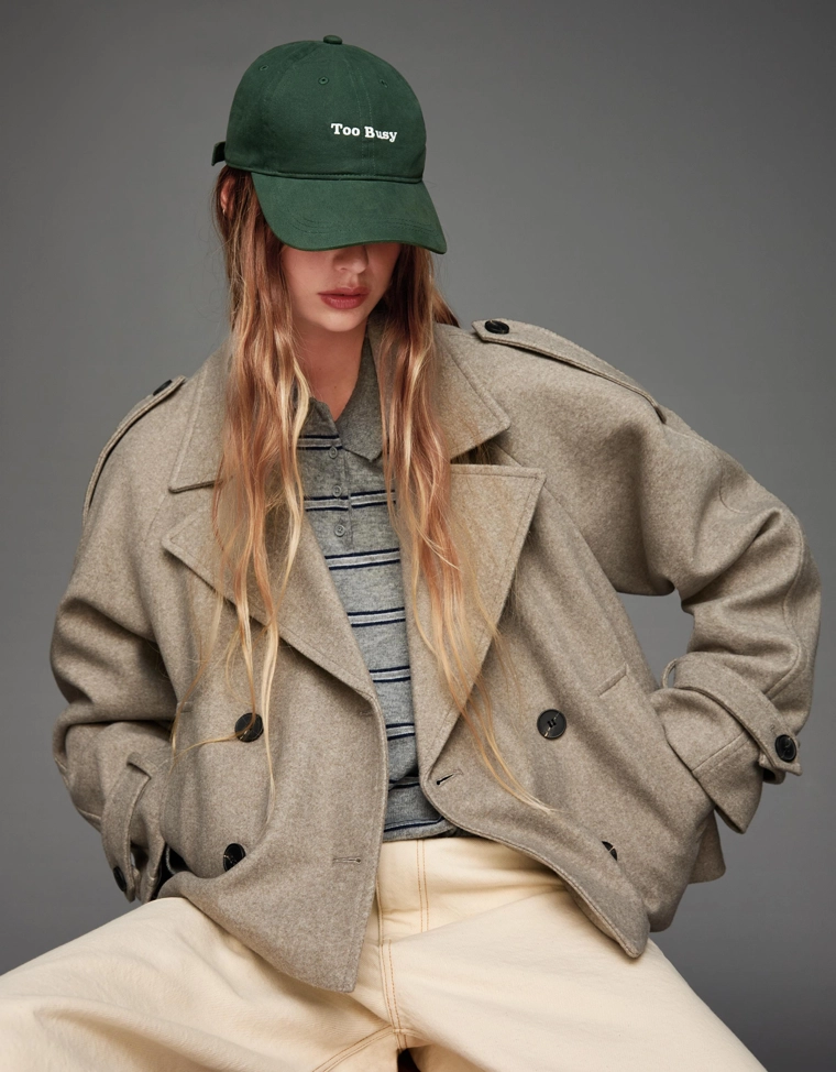 Тренч из мягкого материала