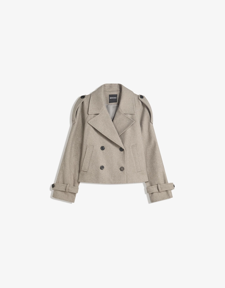 Тренч из мягкого материала