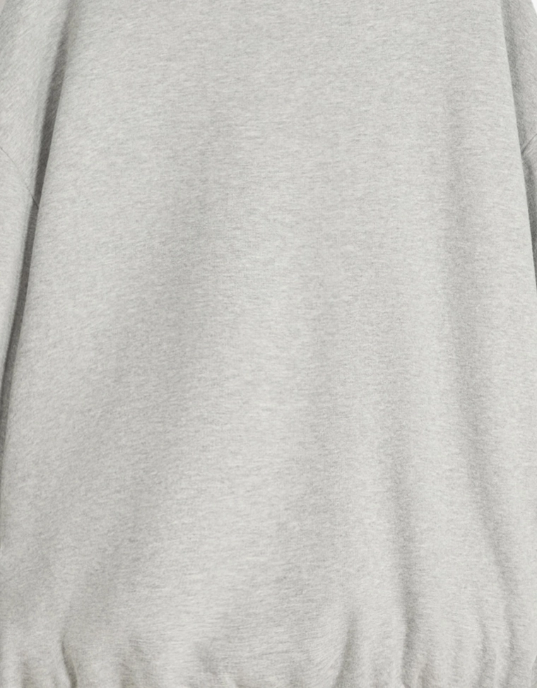 Толстовка оверсайз с карманами