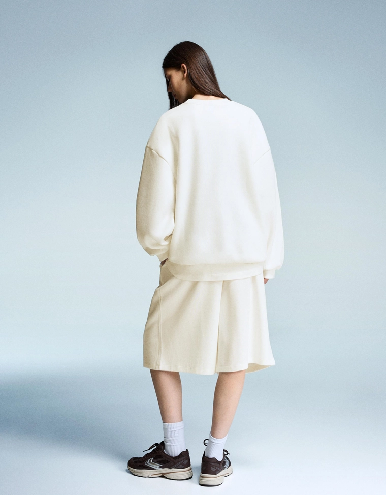 Толстовка оверсайз с карманами