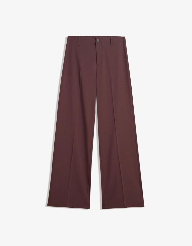 Брюки с широкими штанинами