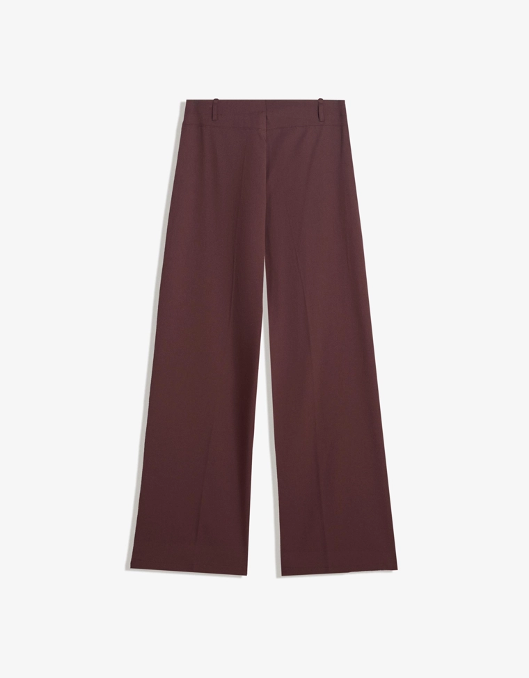 Брюки с широкими штанинами