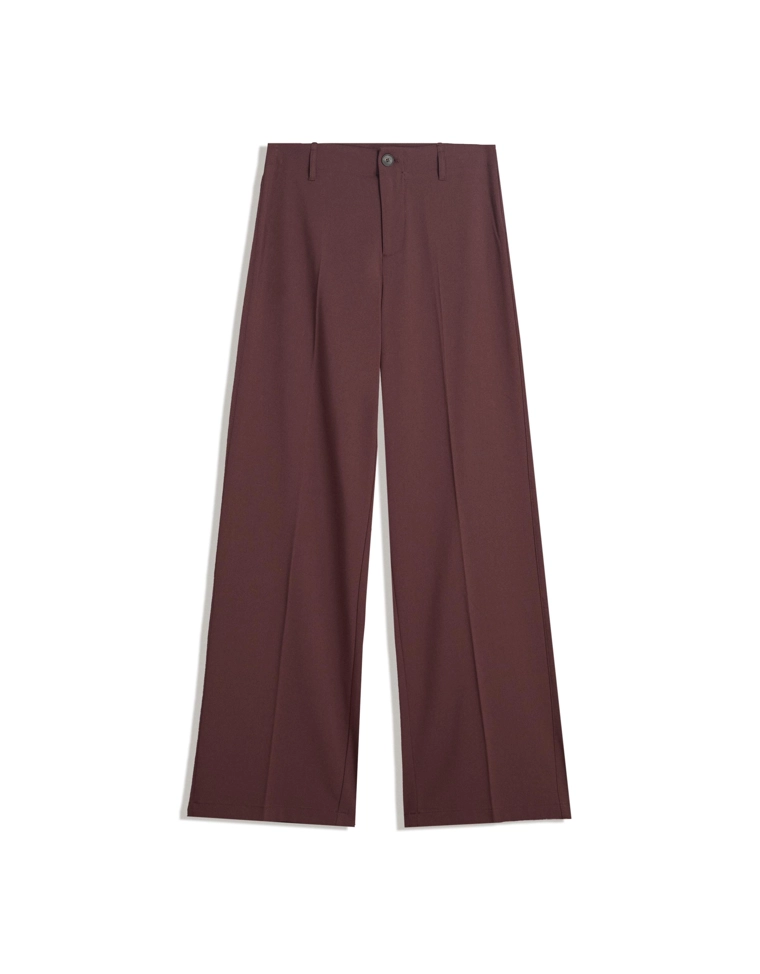 Брюки с широкими штанинами