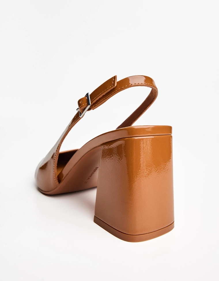 Туфли-мюли на платформе