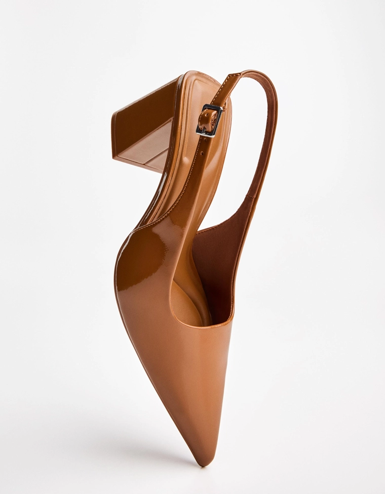 Туфли-мюли на платформе