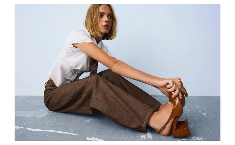 Туфли-мюли на платформе