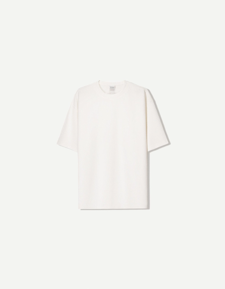 Футболка из жатой ткани