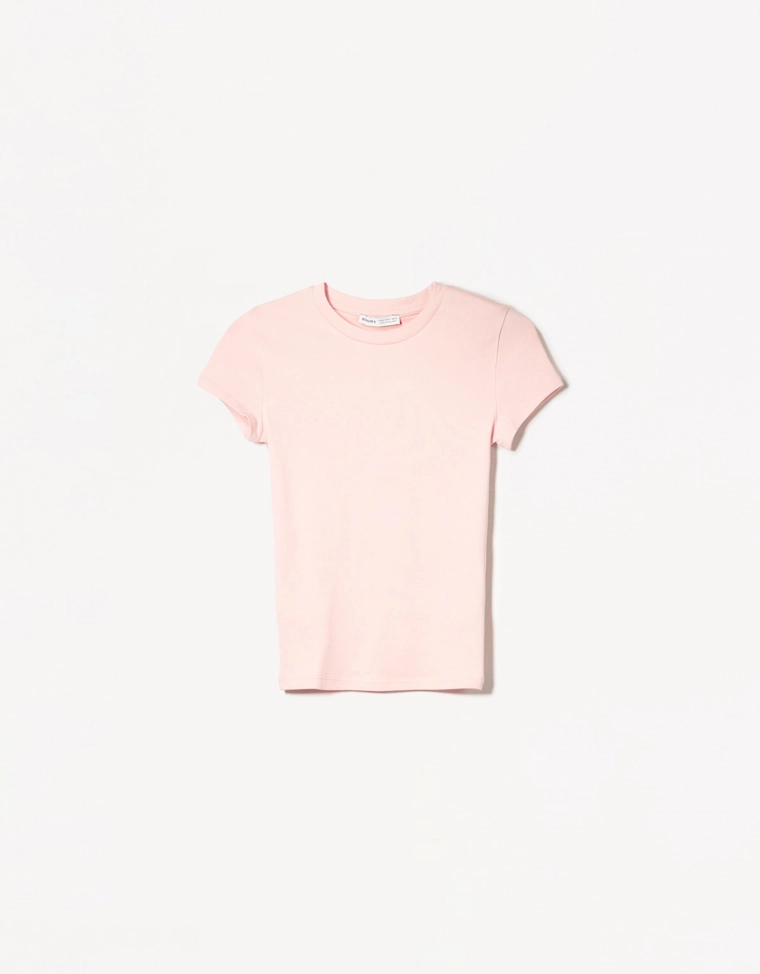 Футболка с круглым вырезом