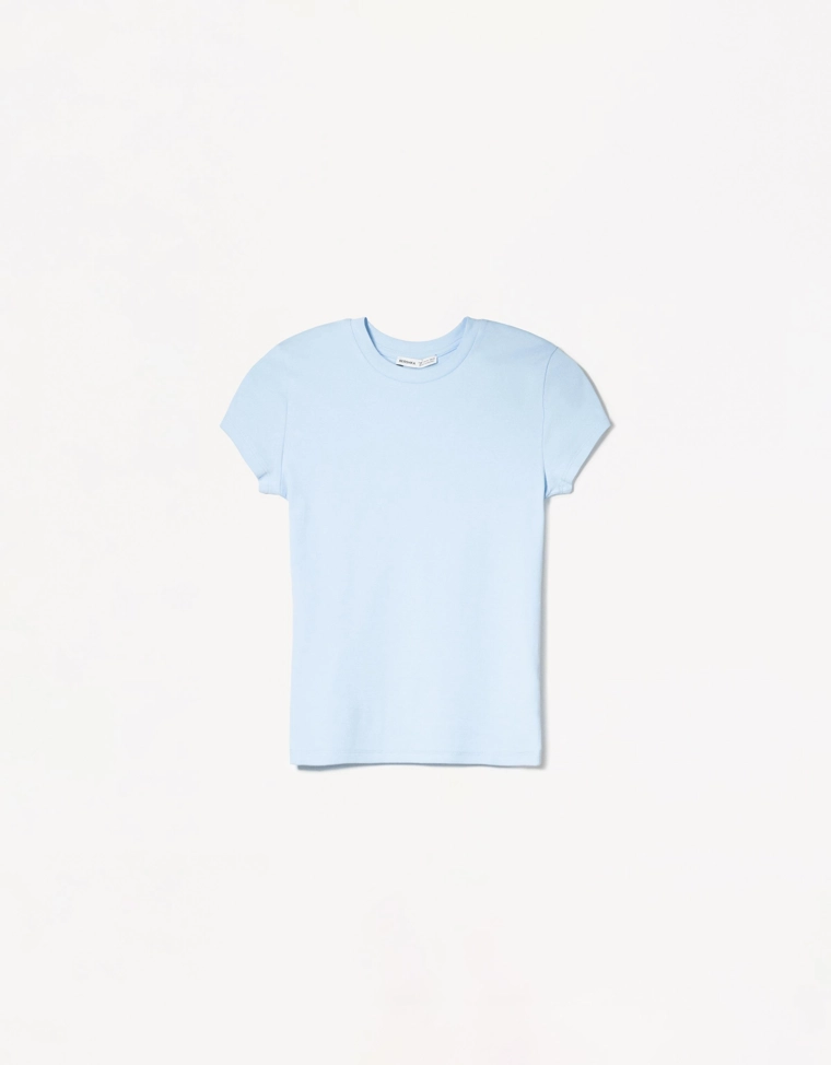 Футболка с круглым вырезом