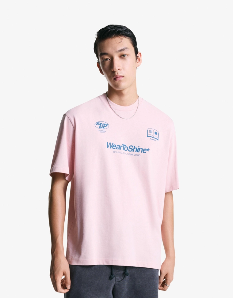 Футболка с принтом