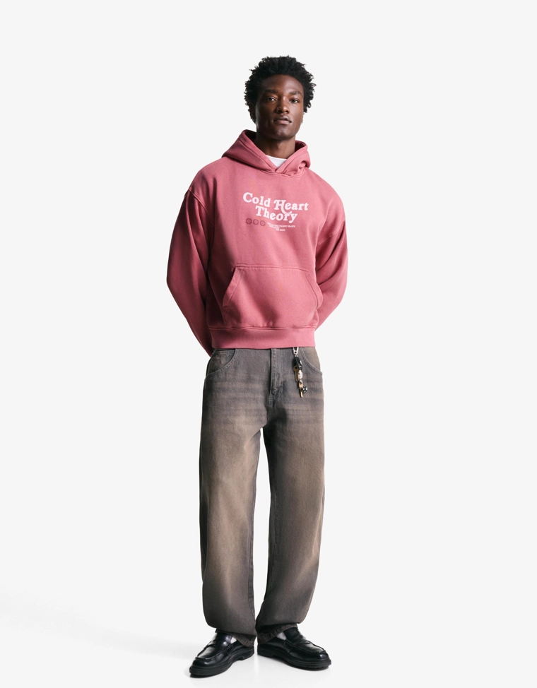 Джинсы бананы свободного кроя