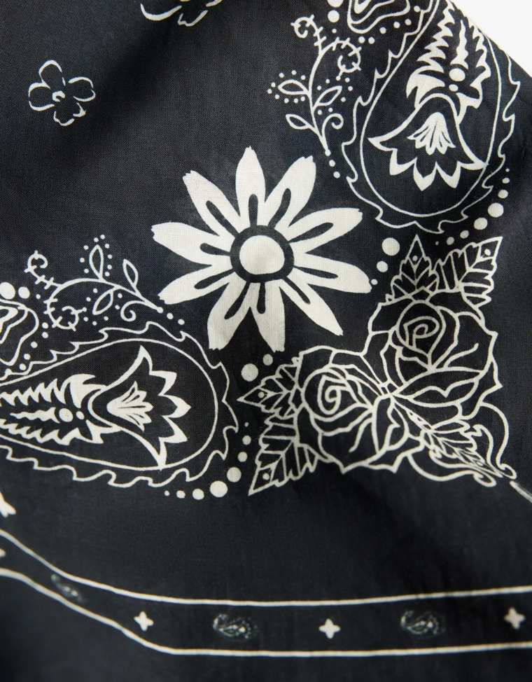 Платок с принтом