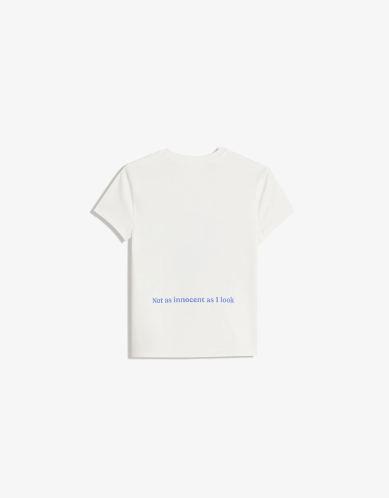 Футболка с короткими рукавами и принтом