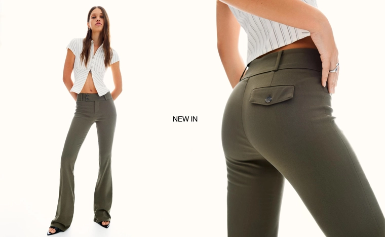 Брюки из ткани бенгалин