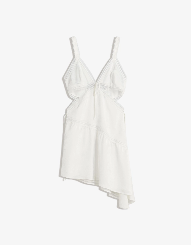 Жаккардовое мини-платье