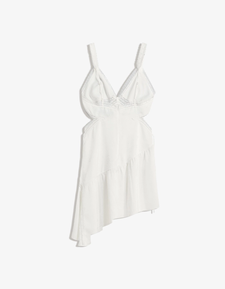 Жаккардовое мини-платье