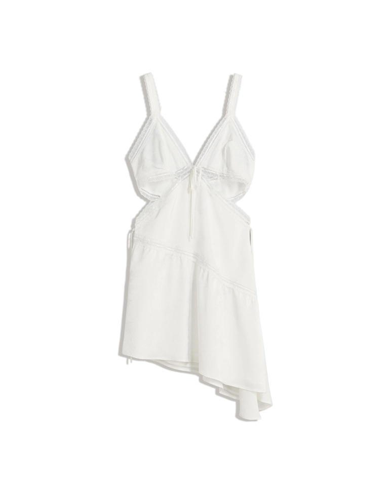 Жаккардовое мини-платье