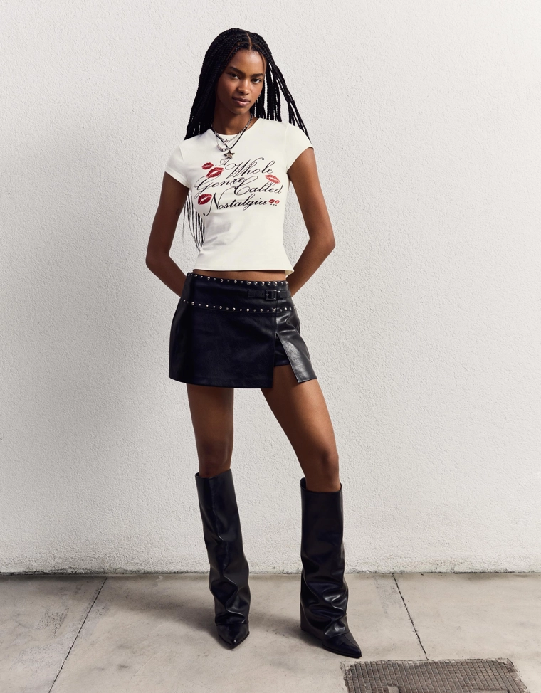 Футболка с принтом