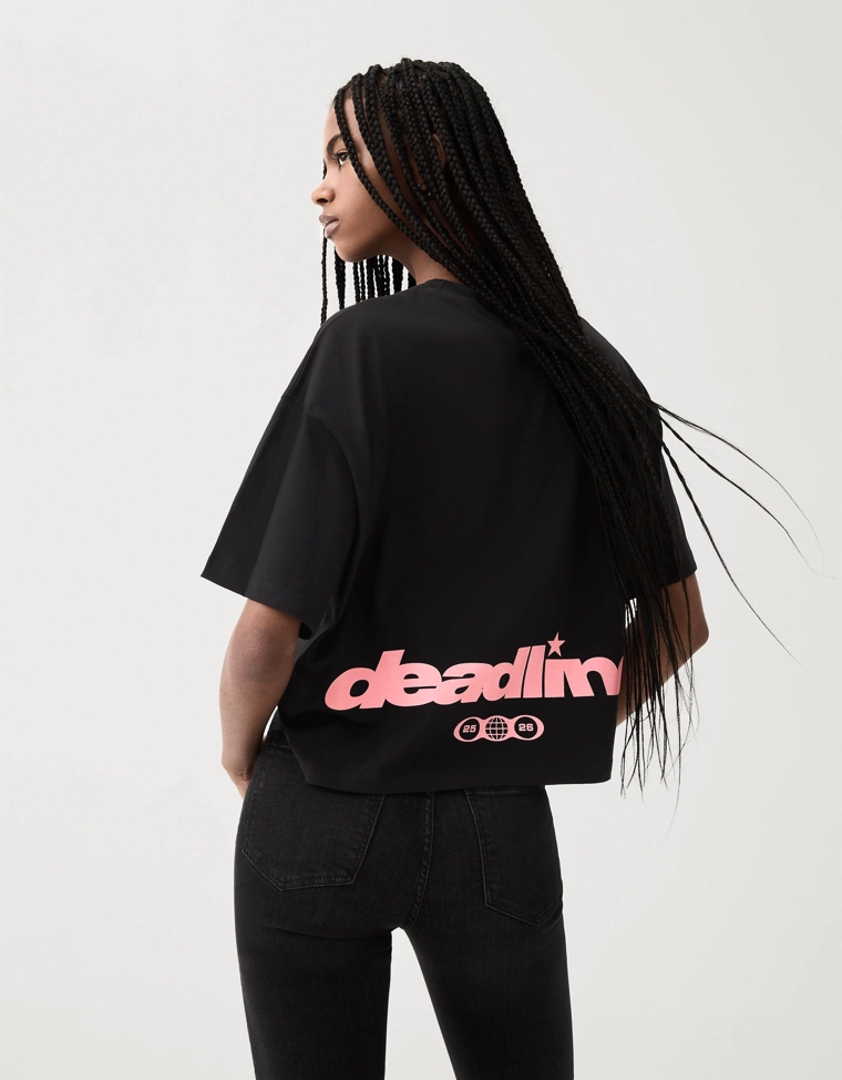 Футболка с короткими рукавами Black Pink