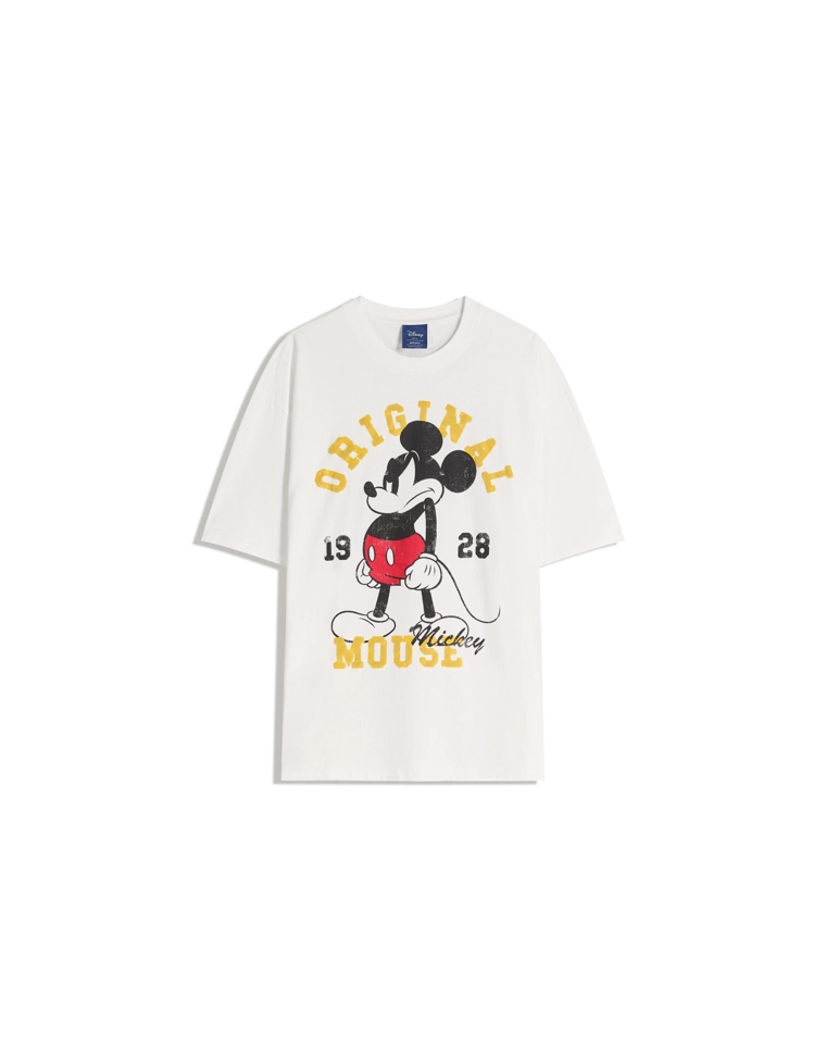 Футболка с короткими рукавами и принтом «Микки Маус»