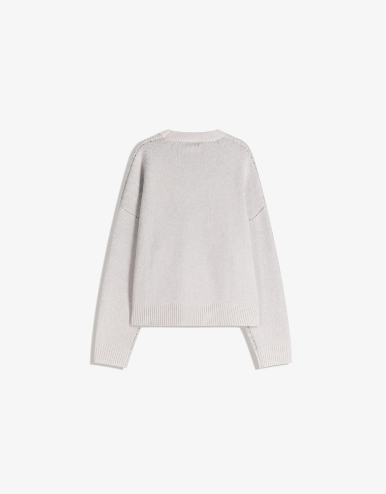 Жаккардовый свитер с Дональдом Даком