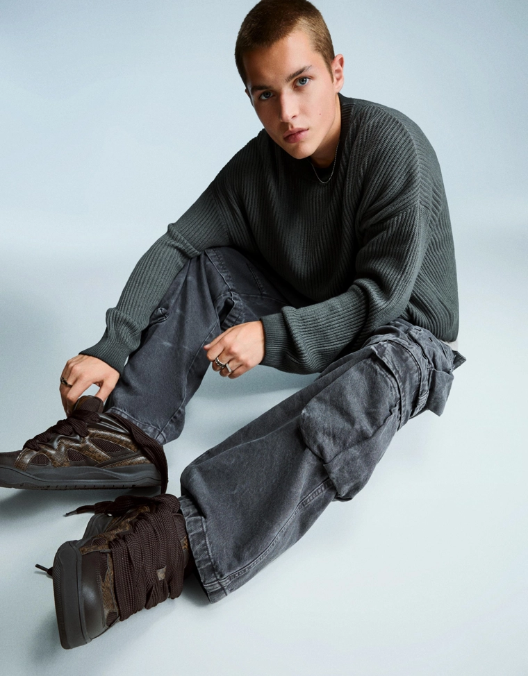 Скейт-кеды с анималистическим принтом