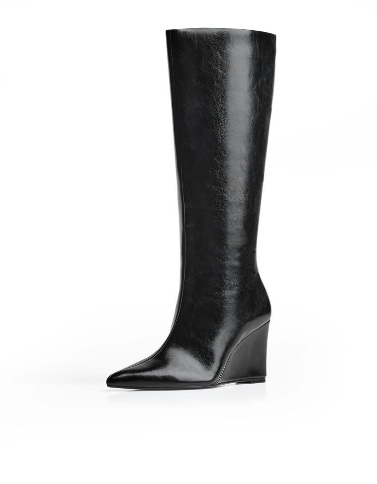Wedge boots