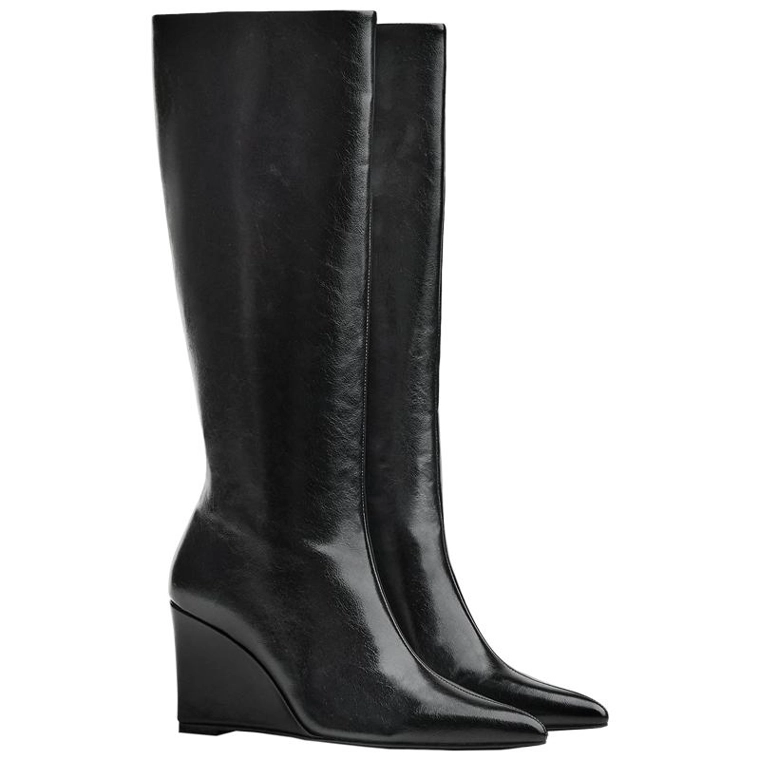 Wedge boots