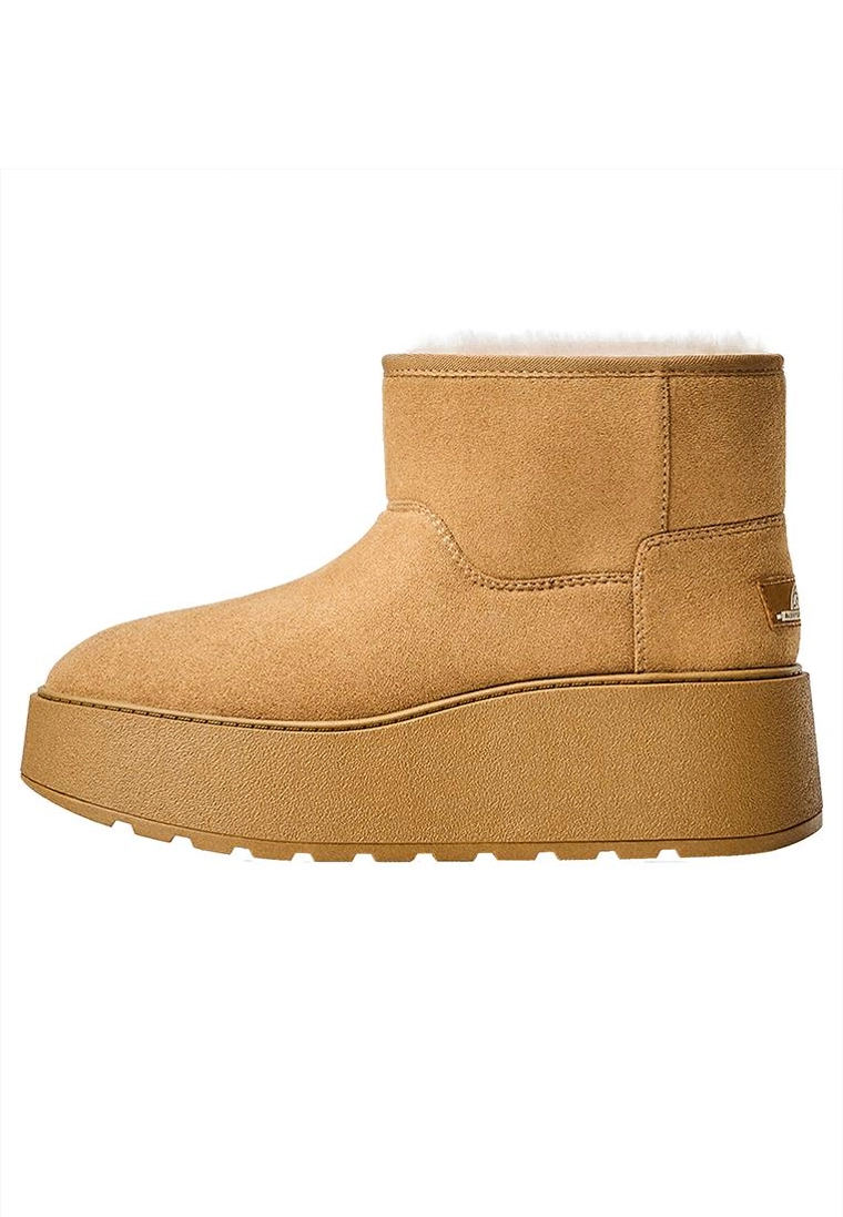 Ботинки на платформе с подкладкой из искусственного меха