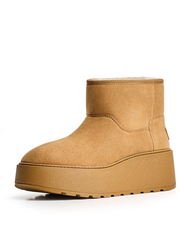 Ботинки на платформе с подкладкой из искусственного меха