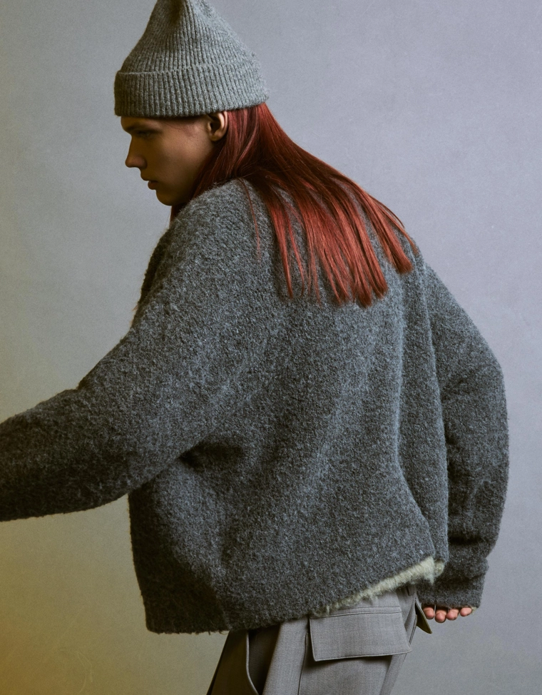 Вязаная куртка