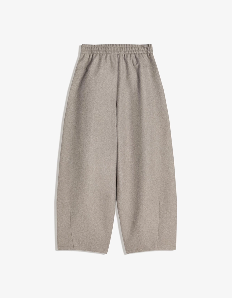 Брюки Barrel из шерстяной ткани