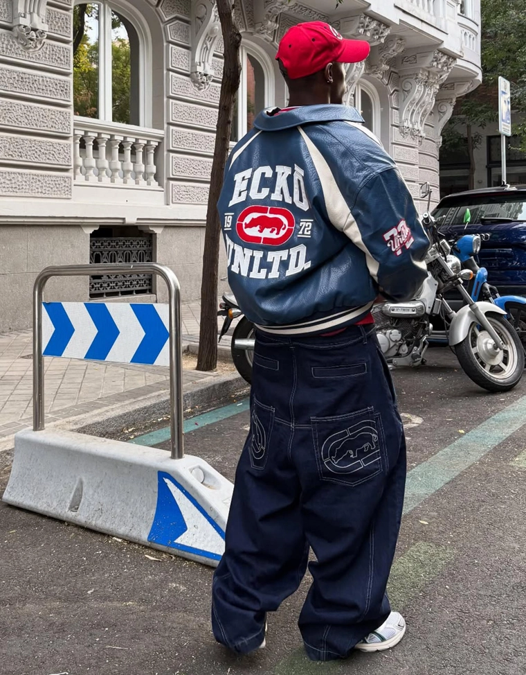 Ecko unltd куртка эффектом кожи