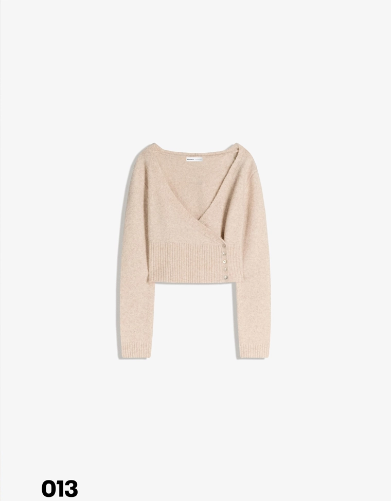 Кардиган на пуговицах