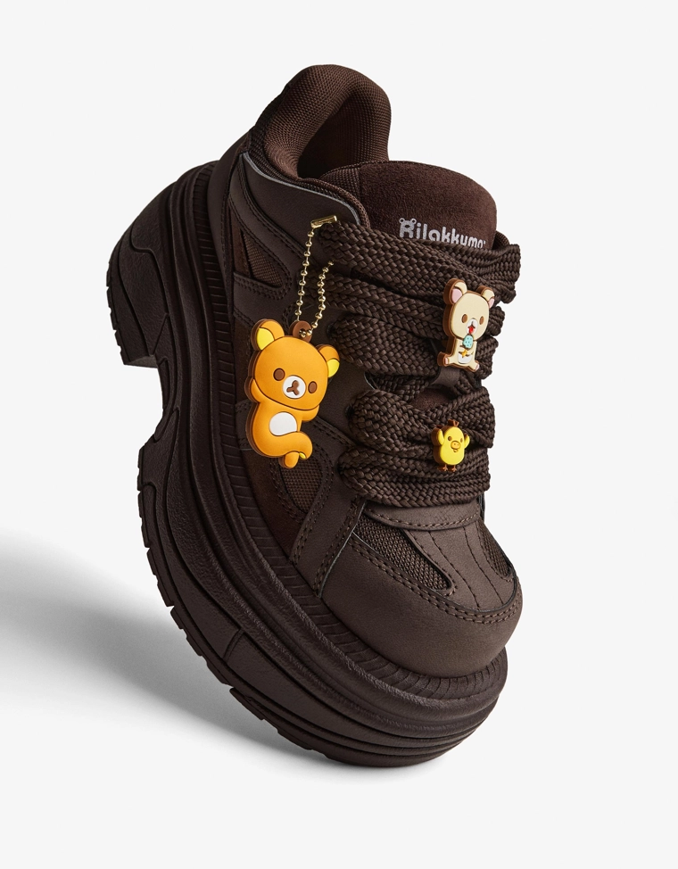 Кроссовки на платформе Rilakkuma